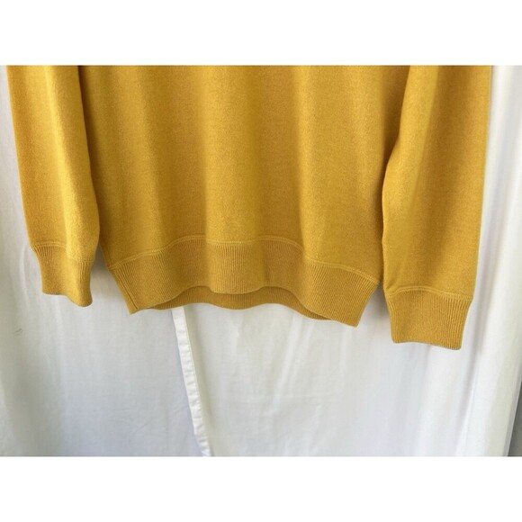 Brunello Cucinelli Men’s Cashmere Sweater Yellow Size IT 50 US 38 - Picture 4 of 16